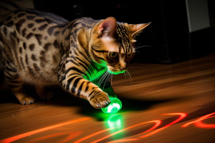 Giochi laser per gatti: il nuovo modo di giocare insieme