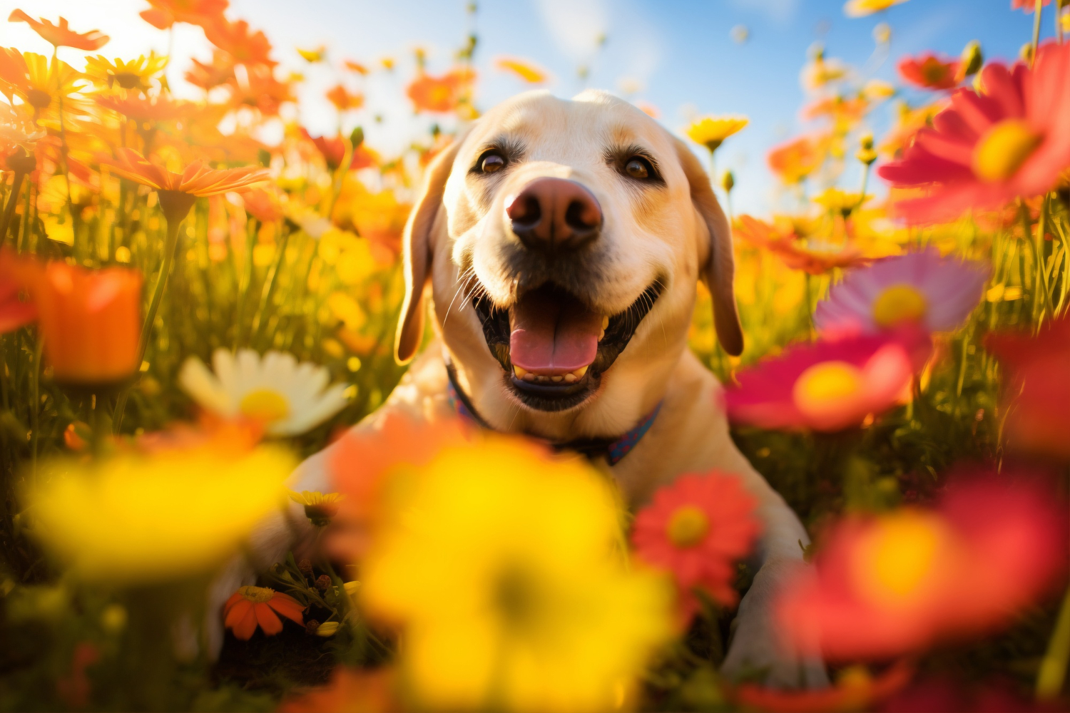 La primavera è arrivata! Scopri come prenderti cura del tuo cane in questa stagione
